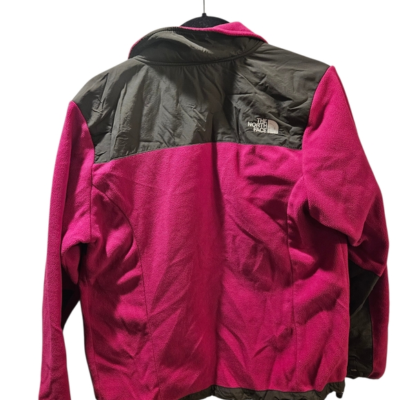 North Face Retro Denali Jacket hot fusion pink and graphite grey (See Note) - Picture 2 of 3